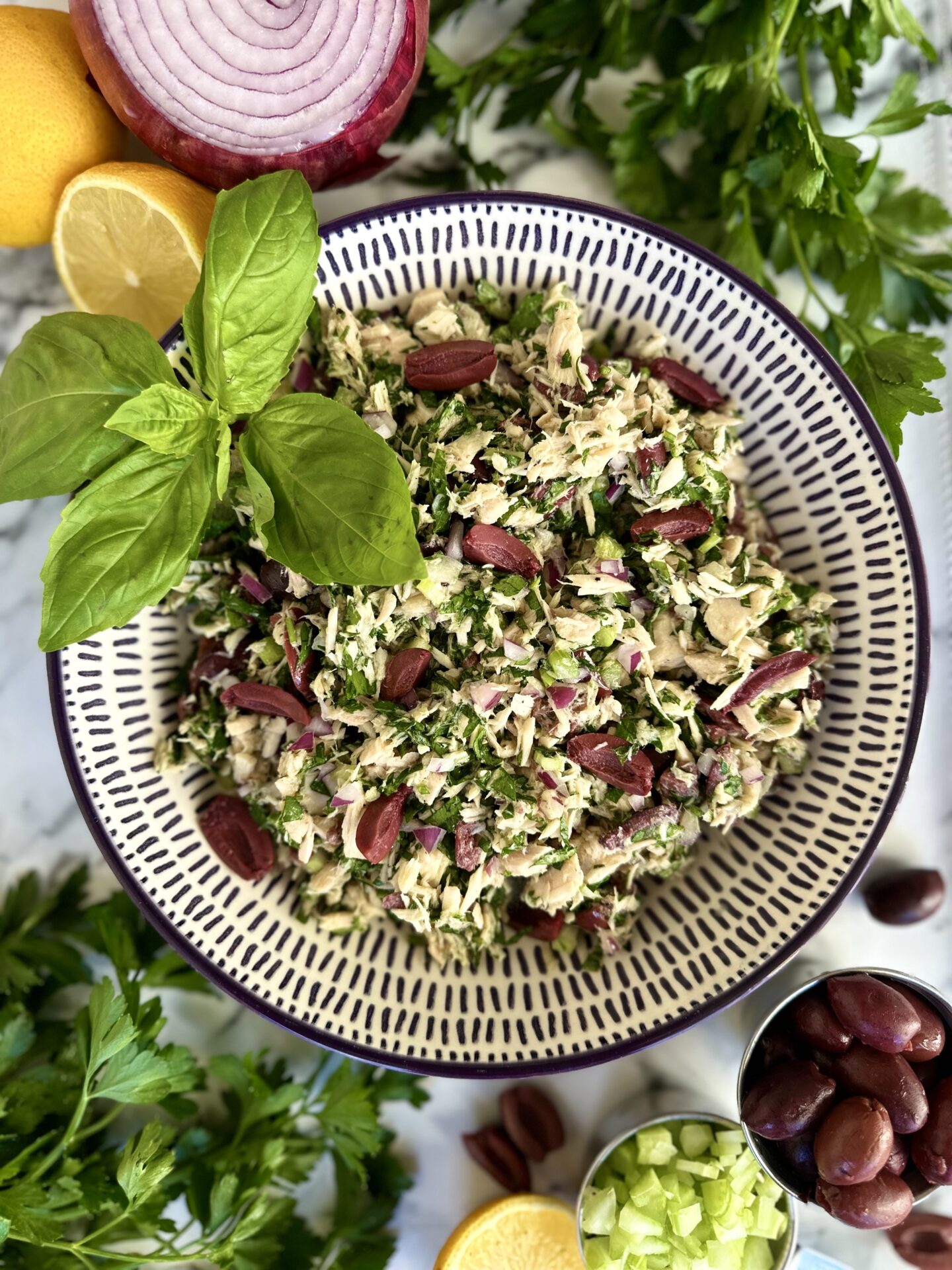 Fresh and Healthy Italian Tuna Salad 