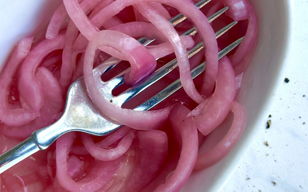 Sweet and Tangy Pickled Red Onions